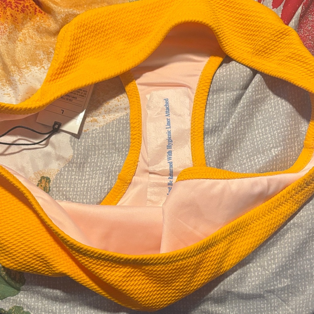 Shade & Shore Bright Yellow Bikini Bottoms - Picture 6 of 6